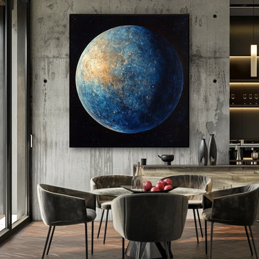 Mercury Planet Painting